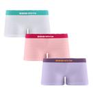 Kit 3 Calcinhas Boxer Infantil Sem Costura Zee Rucci