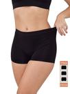 Kit 3 Calcinhas Boxer Shorts Shortinho Cuecas Feminina Confortável Sem Costura Dia a Dia Adulto Juvenil