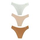 Kit 3 Calcinhas de Cotton 51364 Libélulas Branco Delrio Kit 3 Calcinhas de Cotton 51364 Libélulas Branco Delrio