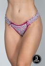 Kit 3 Calcinhas Lingerie Microfibra Estampada Confortável Kit 3 Calcinhas Lingerie Microfibra Estampada Confortável