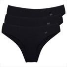 Kit 3 Calcinhas Tanga Sem Costura Corte A Laser