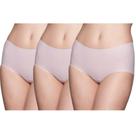 Kit 3 Calcinhas Zero Marcas Liz 50256 Blush