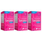 Kit 3 Calciplex Mdkca Cálcio + Vitamina D3 / k2 e Magnésio 30 Comprimidos