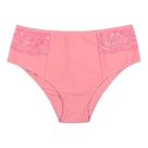 Kit 3 Calçolas Calcinhas Cotton Cós Alto Senhoras Exgg Conforto Plus size Rendada