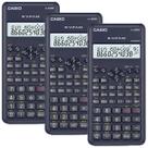 KIT 3 Calculadora Científica Casio FX-82MS 2nd Edition 240 Funções S-VPAM Visor 2 Linhas FX82MS2S4DH - 3 Unidades