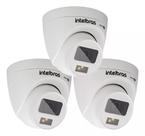 kit 3 Câmera de Segurança 2,8mm Vhd 1120d Full Color Colorida A Noite Intelbras Cor Branco kit 3 Câmera de Segurança 2,8mm Vhd 1120d Full Color Colorida A Noite Intelbras Cor Branco