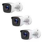 Kit 3 Câmera De Segurança Hikvision Thc-b110-m 2.8mm Hilook