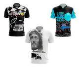 Kit 3 Camisa Caminhoneiro Eu Sonho Deus Realiza