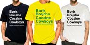 Kit 3 Camisa Camiseta Dj Boris Brejcha Cowboys Cocaine
