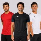Kit 3 Camisas Kappa Garret Shelty e Johnson