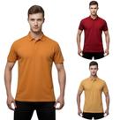Kit 3 Camisas Masculina Gola Polo Piquet Kit 3 Camisas Masculina Gola Polo Piquet