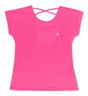 Kit 3 Camiseta Dry Fit Com Manga Strappy Costas Poliamida
