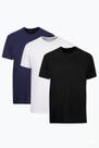 Kit 3 Camiseta Masculina Basica Algodão Polo Wear Sortidas Kit 3 Camiseta Masculina Basica Algodão Polo Wear Sortidas