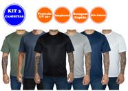 Kit 3 Camiseta Masculina Dry Fit Academia Treino Corrida Proteção UV 50 Secagem Rápida Respirável