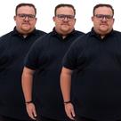 Kit 3 Camiseta Polo Masculina Plus Size Algodao Poliester Tamanho Especial G1 ao G5 Casual Dia a Dia