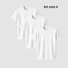 Kit 3 Camiseta Unisex Qualidade Algodão 100% Confortável Kit 3 Camiseta Unisex Qualidade Algodão 100% Confortável