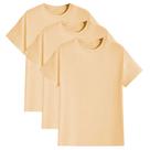 Kit 3 Camisetas Algodão Peruano Huxter Bege Kit 3 Camisetas Algodão Peruano Huxter Bege