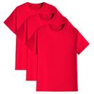 Kit 3 Camisetas Algodão Peruano Huxter Vermelho Kit 3 Camisetas Algodão Peruano Huxter Vermelho