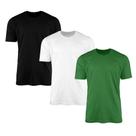 Kit 3 Camisetas AMGK Masculina Lisa Básica 100% Algodão Kit 3 Camisetas AMGK Masculina Lisa Básica 100% Algodão