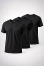 Kit 3 Camisetas Básicas Masculinas Reta 100 Algodão Alta Qualidade