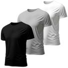 Kit 3 Camisetas Dry Fit Academia Anti Suor Proteção Térmica