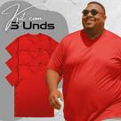 Kit 3 Camisetas Esportivas Masculinas Dry Fit Gola V Academia Esportes Ultra Leve e Fresca