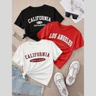 Kit 3 Camisetas Feminina Estampas Variadas COD 1011 Soft Streetwear Linda