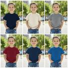 Kit 3 Camisetas Infantil Lisa Manga Curta Verão 100% Algodão 30.1 Conforto e Qualidade