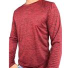 Kit 3 Camisetas MANGA LONGA mescla masculina. Uso casual e esportivo.