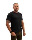 KIT 3 Camisetas Masculina Manga Curta Lisa Preta KIT 3 Camisetas Masculina Manga Curta Lisa Preta
