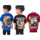 Kit 3 Camisetas Muladeiro Infantil Country