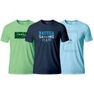 Kit 3 Camisetas Plus Size Masculina Camisa Blusa 100% Algodão 30.1 G1 G2 G3 G4