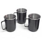Kit 3 Caneca Chopp 550ml Cerveja Vinho Alumínio Borda Polida