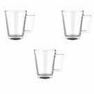Kit 3 Caneca de Chá Martin 270 ml Cada Vidro Em Casa Tem