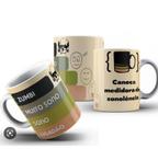 Kit 3 Caneca Porcelana personalizada