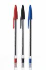 Kit 3 caneta economic compactor azul/preta/vermelha