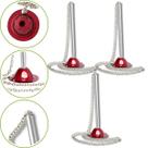 Kit 3 Caneta Fixa Com Corrente Suporte Chapeu Prender Balcão Kit 3 Caneta Fixa Com Corrente Suporte Chapeu Prender Balcão