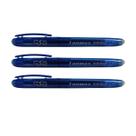 Kit 3 Canetas Fantasminha 0.7mm Lanmax - Azul