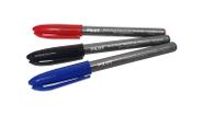 Kit 3 Canetas Marcador Para Retroprojetor Permanente Pilot