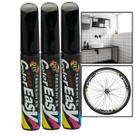 Kit 3 Canetas Tinta Reparadora Tira Risco Automóveis Carro Moto Caminhões Pintar e Retocar Pneu Azulejo e Tênis Aplicador PRETO Kit 3 Canetas Tinta Reparadora Tira Risco Automóveis Carro Moto Caminhões Pintar e Retocar Pneu Azulejo e Tênis Aplicador PRETO