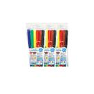 Kit 3 Canetinha Infantil Lavável 6 Cores Escolar Kit 3 Canetinha Infantil Lavável 6 Cores Escolar