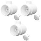 Kit 3 Canhões Hidromassagem Piscina ABS 1 1/2'' - Brustec