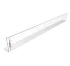 Kit 3 Cantoneira Aparador de Gôndolas em PVC 50cm