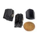 Kit 3 Canudo Turmalina Preta Natural 10g Média 3cm Tipo A Kit 3 Canudo Turmalina Preta Natural 10g Média 3cm Tipo A