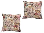 Kit 3 Capa de Almofada Bali100% Algodão Impermeável 43cmx43cm