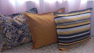 Kit 3 Capas Almofadas Lindas Decorativas Sala Sofá C/ Ziper Kit 3 Capas Almofadas Lindas Decorativas Sala Sofá C/ Ziper