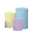 Kit 3 Capas de Cilindro P M G Para Festa Sublimado Vários Modelos. Kit 3 Capas de Cilindro P M G Para Festa Sublimado Vários Modelos.