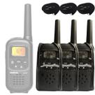 Kit 3 Capas Para Rádio Modelo RC4002 Intelbras De Couro