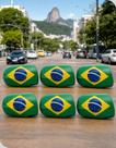 Kit 3 Capas Retrovisor Bandeira do Brasil Ajustável Copa 2026 Carro Torcida Futebol Hexa Kit 3 Capas Retrovisor Bandeira do Brasil Ajustável Copa 2026 Carro Torcida Futebol Hexa