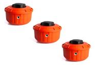 Kit 3 Carretel Nylon Automático M10x1.25 Roçadeira - Sanre